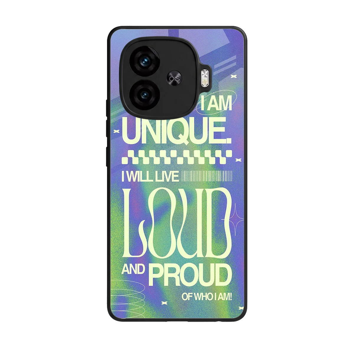 Uniquely Me back phone cover | glass case for iqoo neo 10r 5g