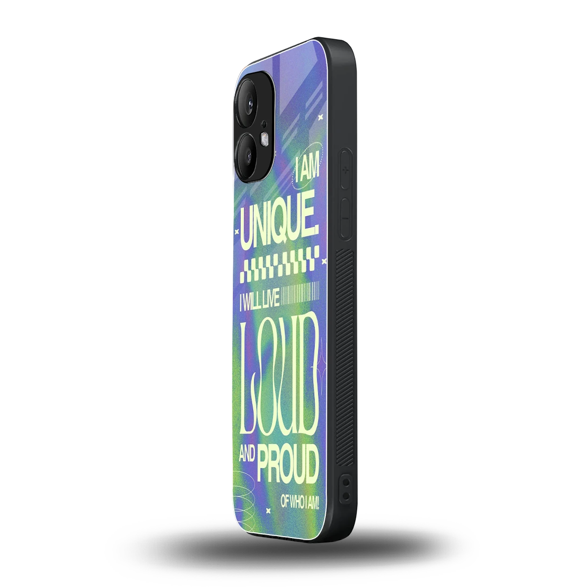 Uniquely Me nothing phone 2 mobile cover | shockproof glass phone case