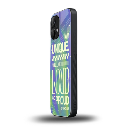 Uniquely Me nothing phone 2 mobile cover | shockproof glass phone case