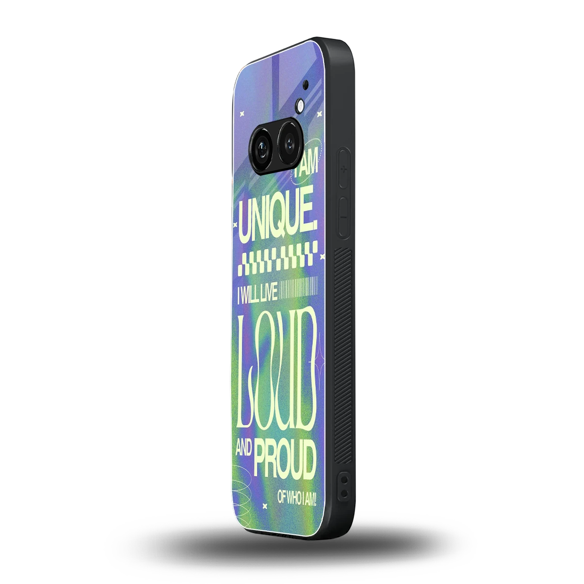 Uniquely Me nothing phone 2a mobile cover | shockproof glass phone case