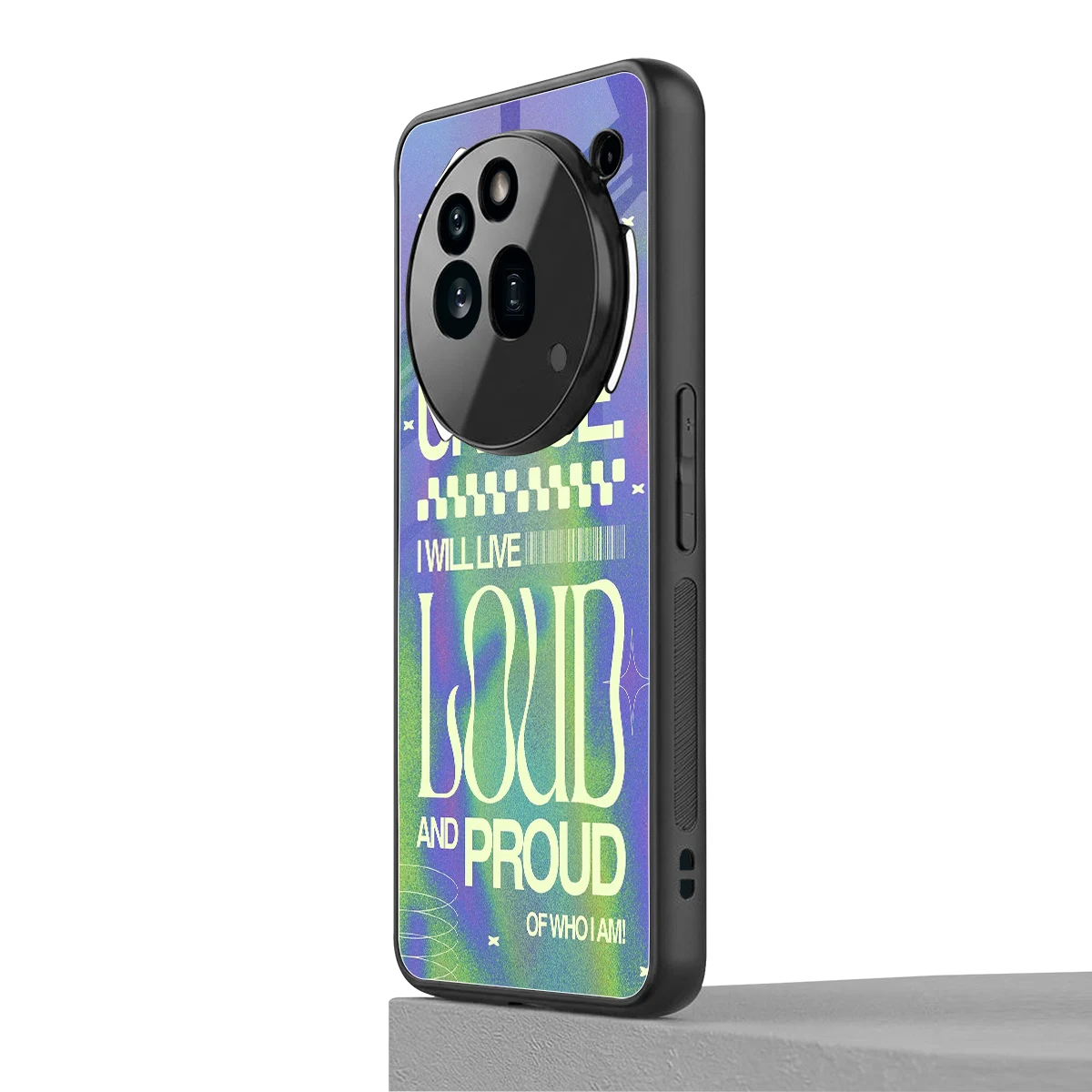 Uniquely Me nothing phone 3a pro mobile cover | shockproof glass phone case