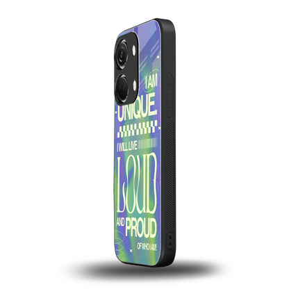 Uniquely Me oneplus nord 3 mobile cover | shockproof glass phone case