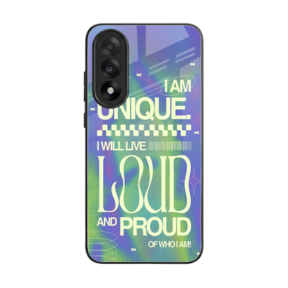 Uniquely Me back phone cover | glass case for oneplus nord 5