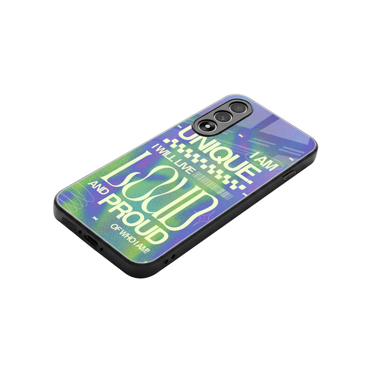 Uniquely Me stylish phone case for oneplus nord 5 | glossy glass and slim fit