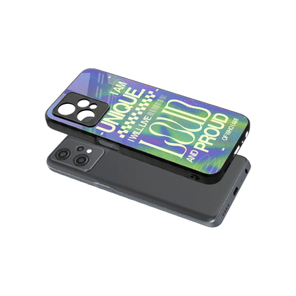 Uniquely Me sleek oneplus nord ce 2 lite cover with tempered glass back and TPU edges