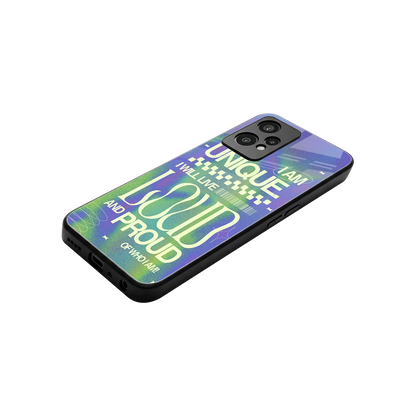 Uniquely Me stylish phone case for oneplus nord ce 2 lite | glossy glass and slim fit