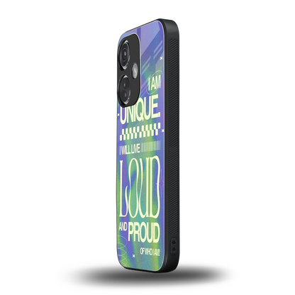 Uniquely Me oneplus nord ce 3 mobile cover | shockproof glass phone case
