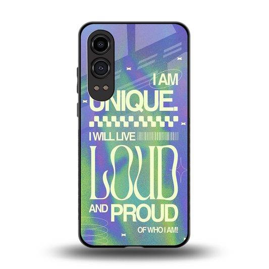 Uniquely Me back phone cover | glass case for oneplus nord ce 4 lite