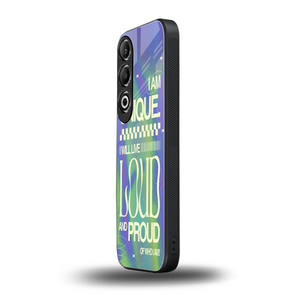 Uniquely Me oneplus nord ce 4 mobile cover | shockproof glass phone case