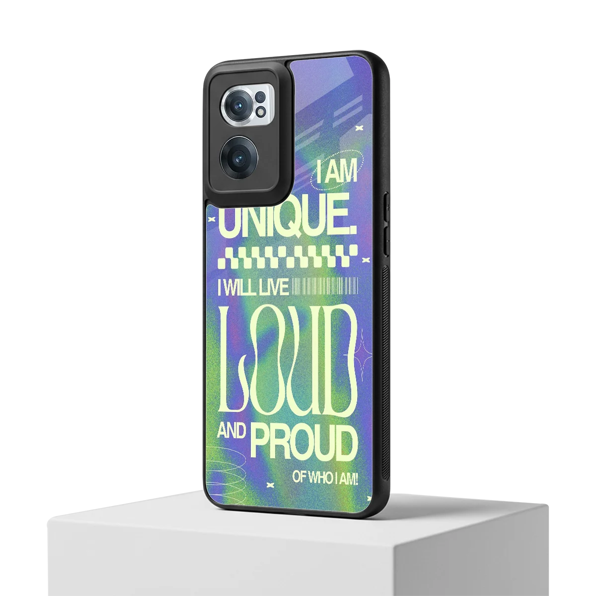 Uniquely Me oneplus nord ce 2 mobile cover | shockproof glass phone case