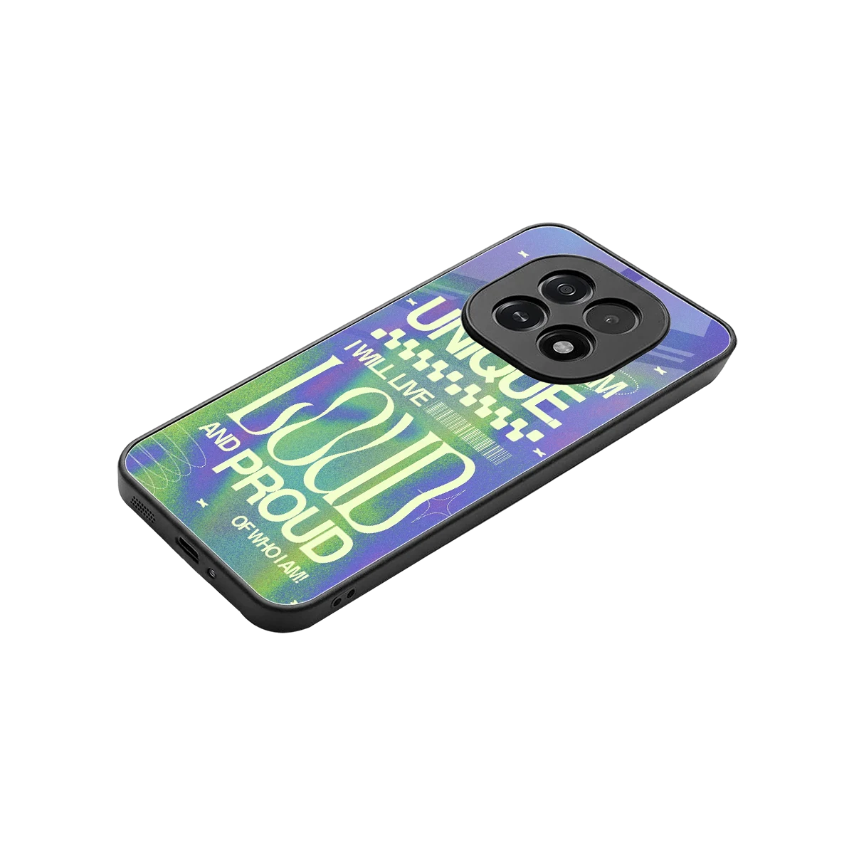 Uniquely Me stylish phone case for oppo f29 5g | glossy glass and slim fit