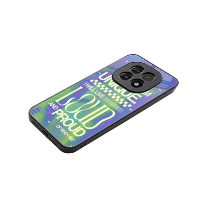 Uniquely Me stylish phone case for oppo f29 5g | glossy glass and slim fit