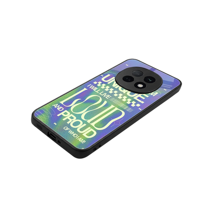 Uniquely Me stylish phone case for oppo f29 pro 5g | glossy glass and slim fit