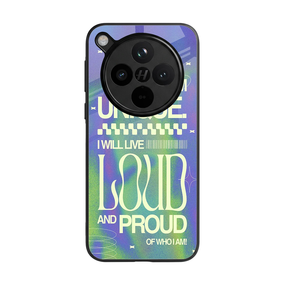 Uniquely Me back phone cover | glass case for oppo find x8