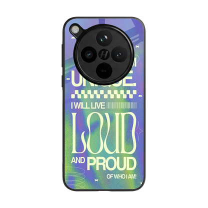 Uniquely Me back phone cover | glass case for oppo find x8