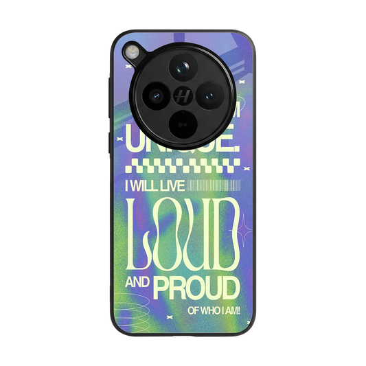 Uniquely Me back phone cover | glass case for oppo find x8