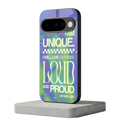 Uniquely Me google pixel 10 mobile cover | shockproof glass phone case
