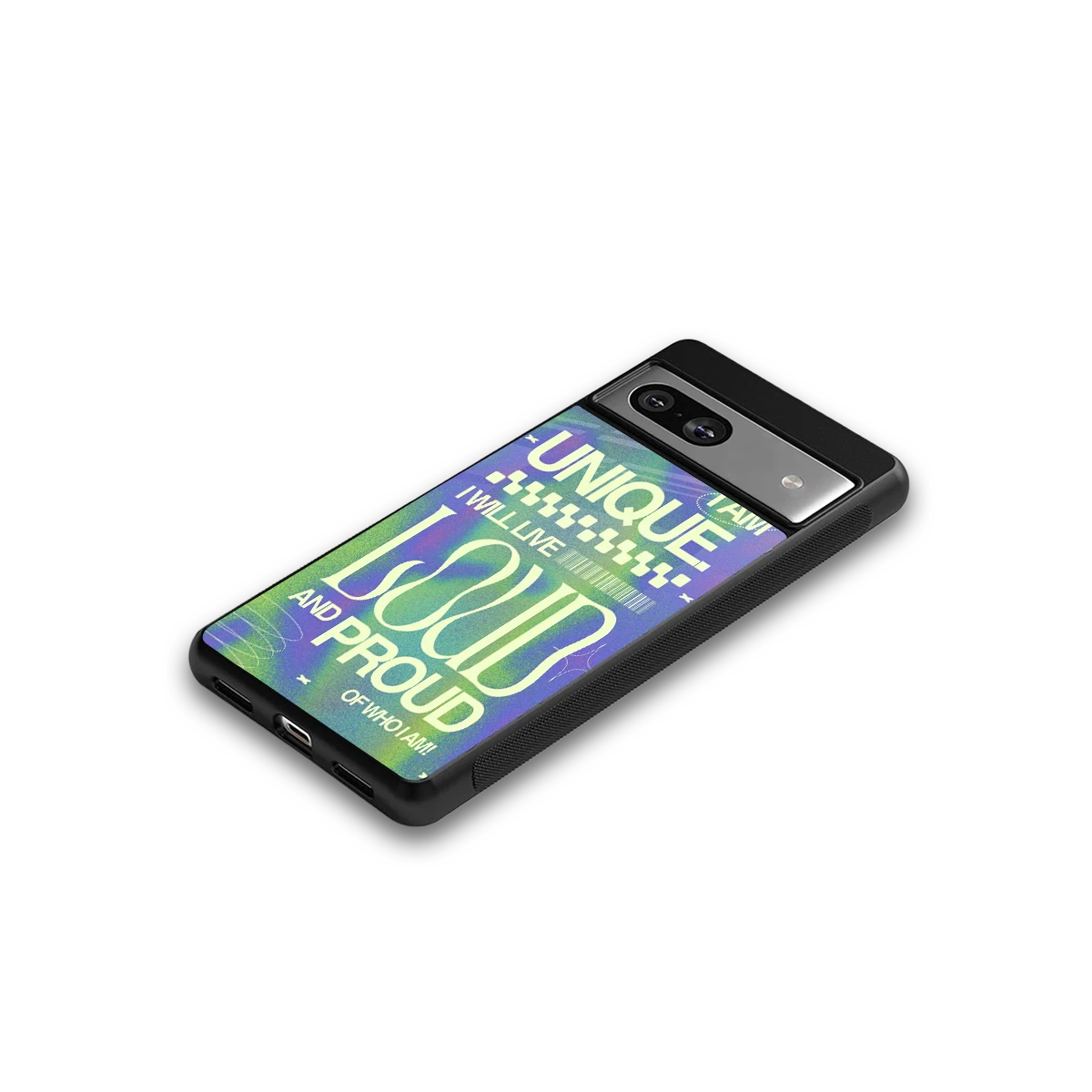 Uniquely Me google pixel 7a mobile cover | shockproof glass phone case