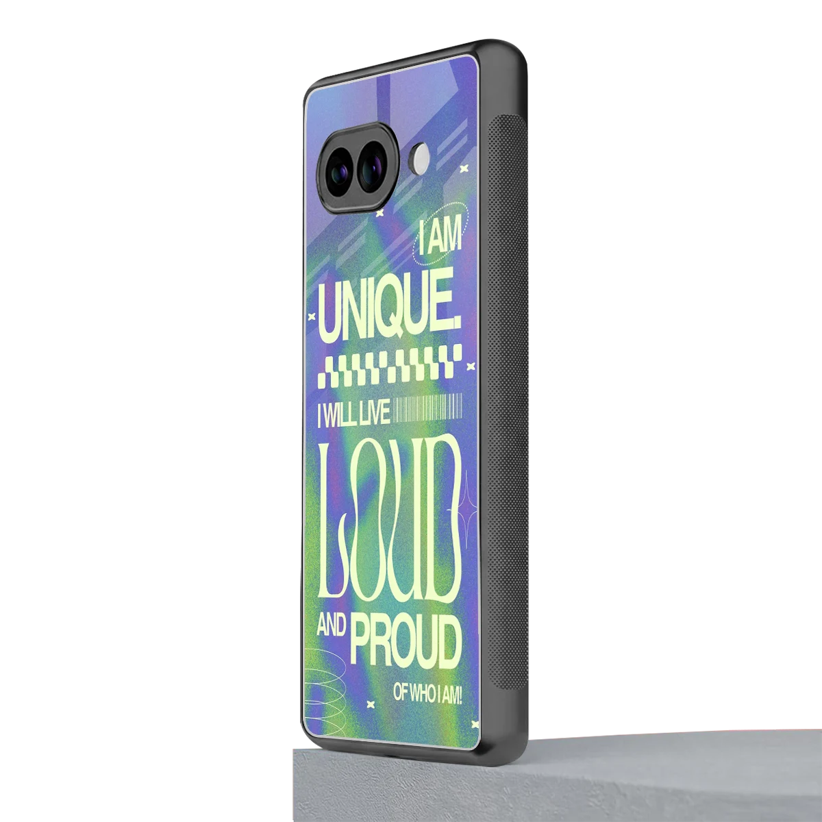 Uniquely Me google pixel 10a mobile cover | shockproof glass phone case