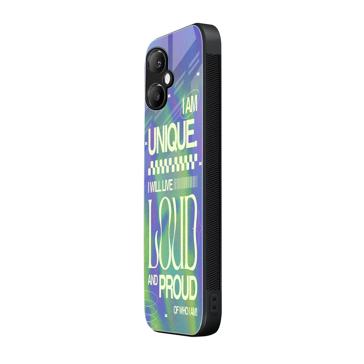 Uniquely Me samsung galaxy a06 5g mobile cover | shockproof glass phone case