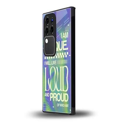 Uniquely Mevivo v30 pro mobile cover | shockproof glass phone case
