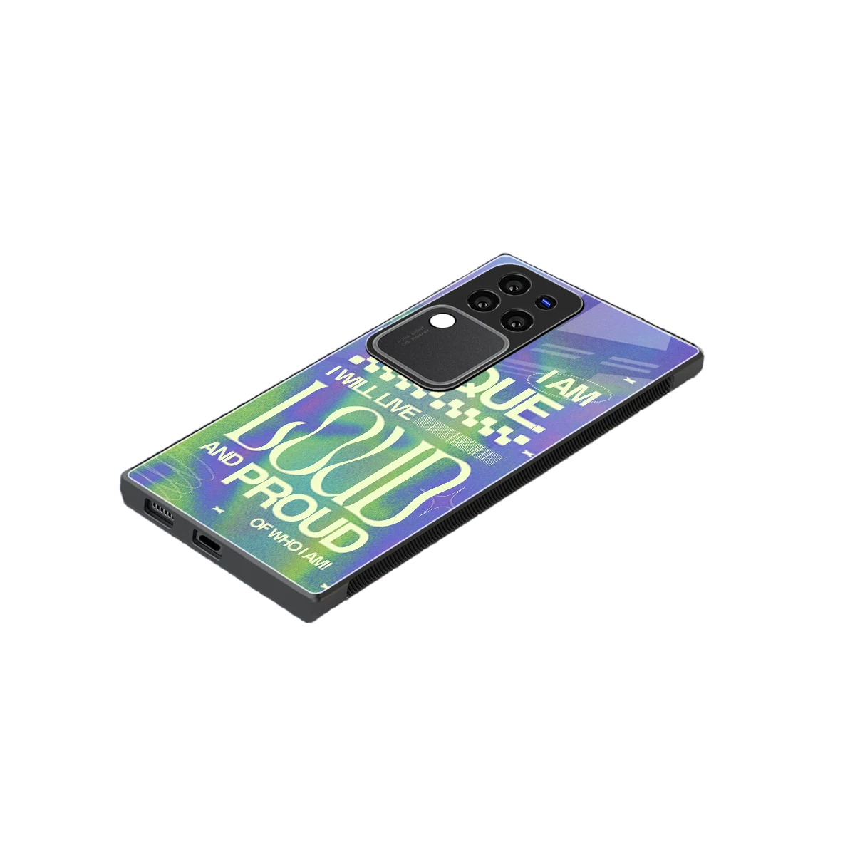 Uniquely Me stylish phone case forvivo v30 pro | glossy glass and slim fit