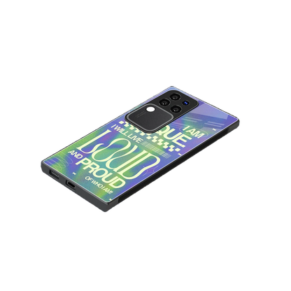 Uniquely Me stylish phone case forvivo v30 pro | glossy glass and slim fit