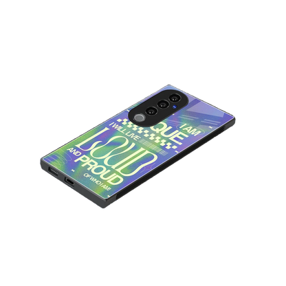 Uniquely Me stylish phone case for vivo v40 pro | glossy glass and slim fit