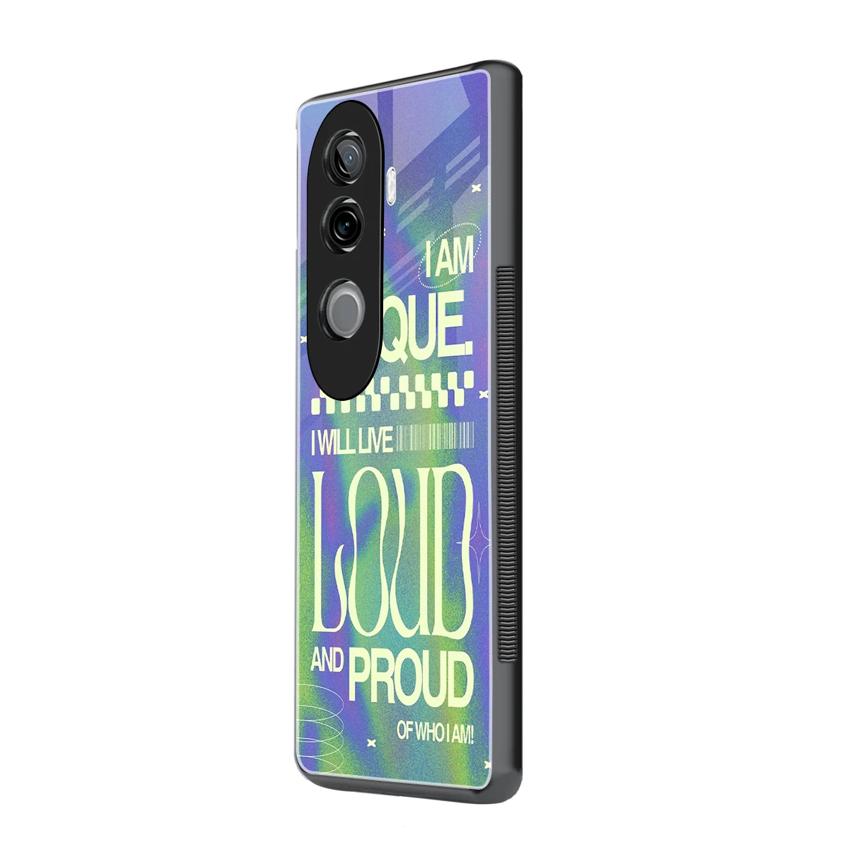 Uniquely Me vivo v40e mobile cover | shockproof glass phone case