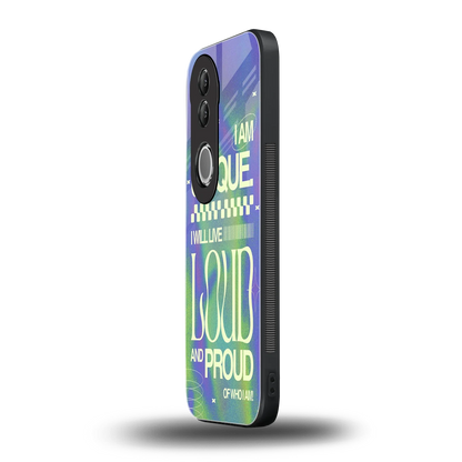 Uniquely Me vivo v50 mobile cover | shockproof glass phone case
