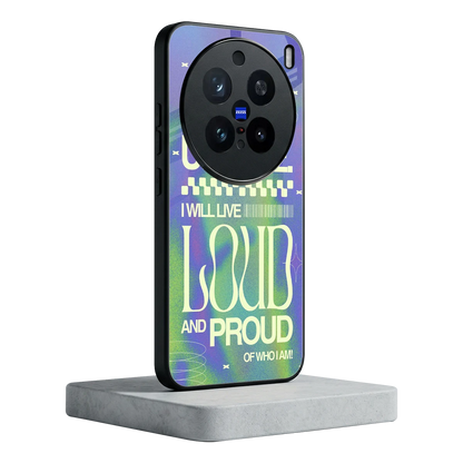 Uniquely Me vivo x200 pro mobile cover | shockproof glass phone case