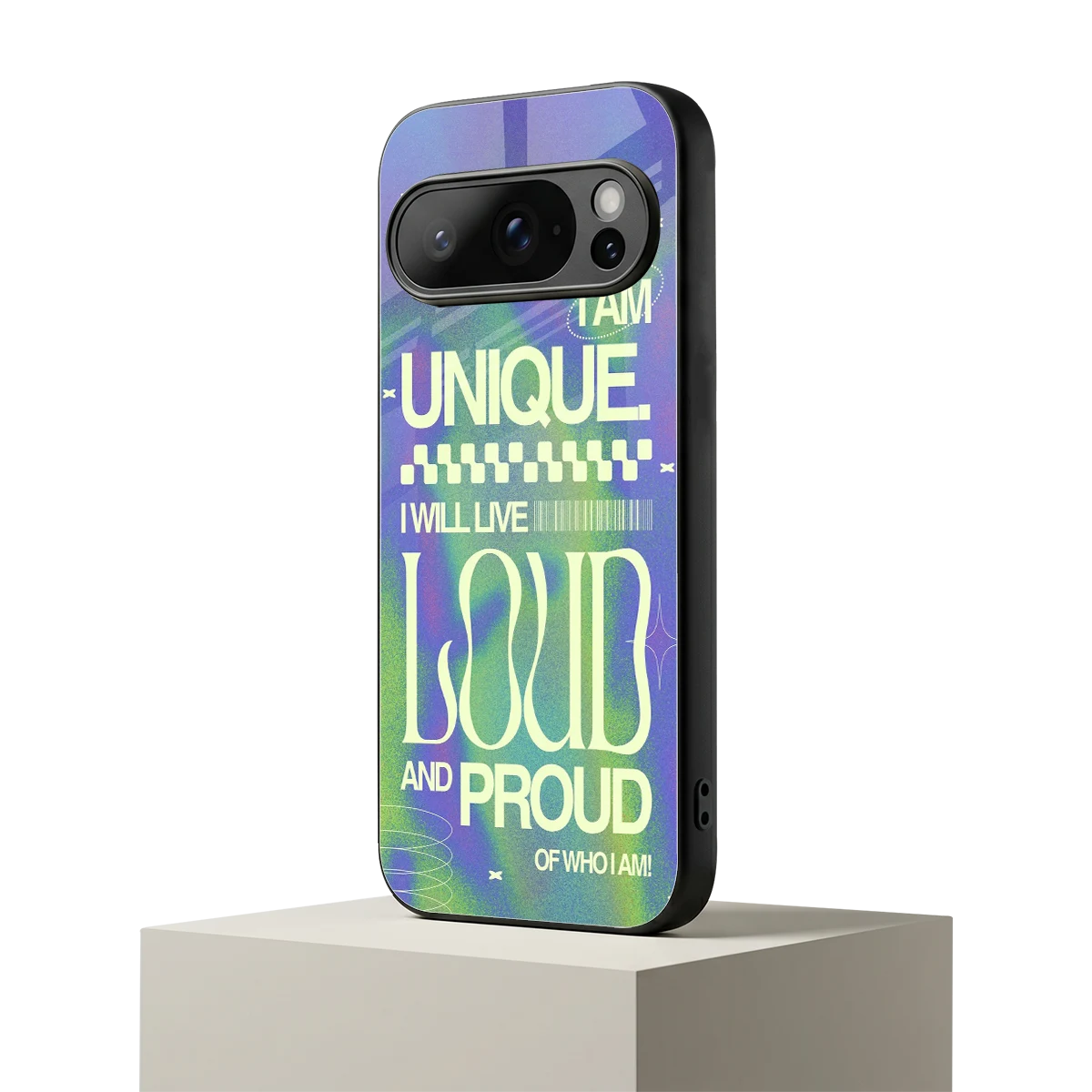 Uniquely Me google pixel 10 pro mobile cover | shockproof glass phone case