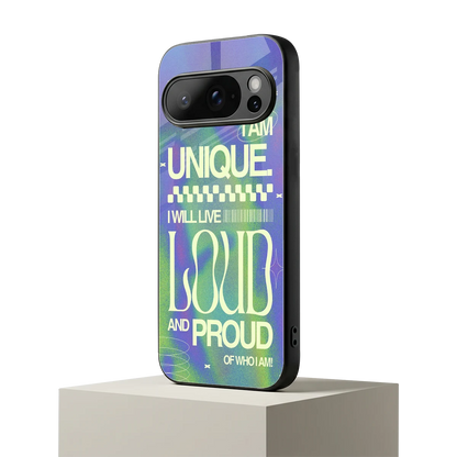 Uniquely Me google pixel 10 pro mobile cover | shockproof glass phone case