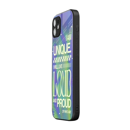 Uniquely Me iphone 11 mobile cover | shockproof glass phone case