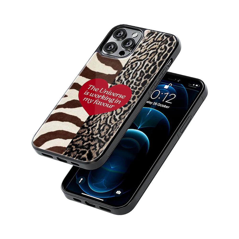 Protective Glass Back Phone Case Compatible with iPhone, Samsung, OnePlus, Pixel & More