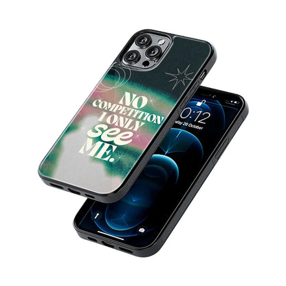 Protective Glass Back Phone Case Compatible with iPhone, Samsung, OnePlus, Pixel & More