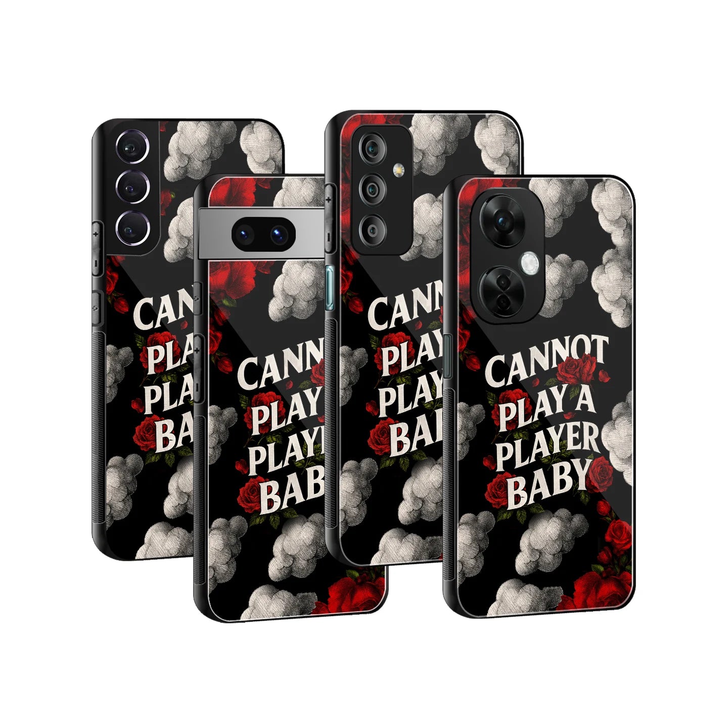 Stylish Glass Back Case for All Smartphones iPhone, Samsung, OnePlus, Pixel, Redmi, Oppo, Vivo, Motorola