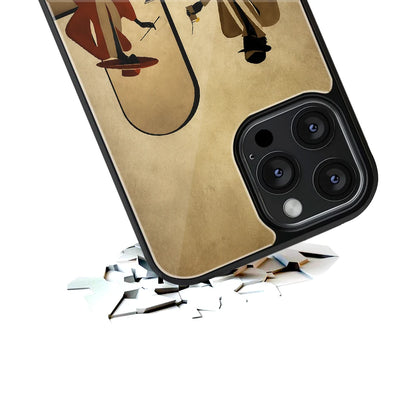 Durable Glass Back Mobile Case for iPhone, Samsung, OnePlus, Google Pixel, Redmi, Vivo, Oppo