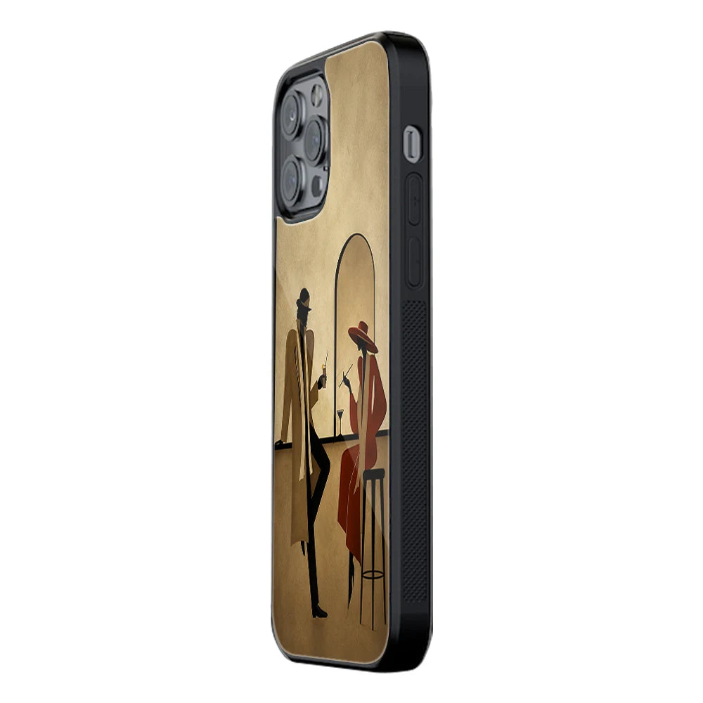 Trendy Glass Back Mobile Case for iPhone, Samsung, Redmi, OnePlus, Google Pixel, Motorola