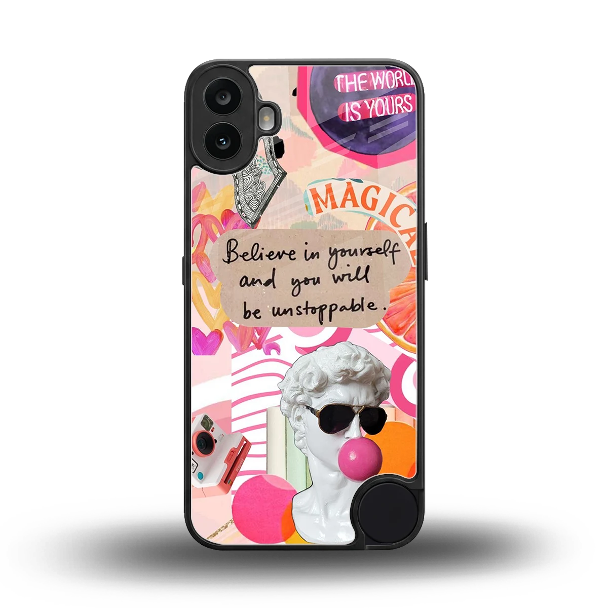 Unstoppable back phone cover | glass case for cmf nothing phone 1