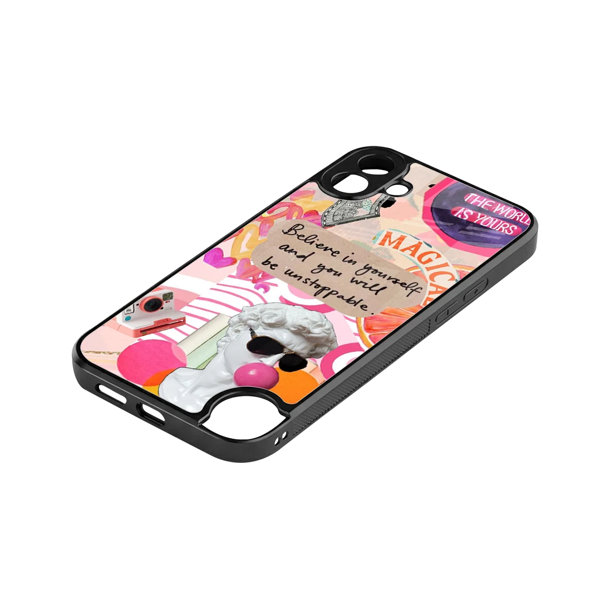 Unstoppable stylish phone case for cmf nothing phone 1 | glossy glass and slim fit