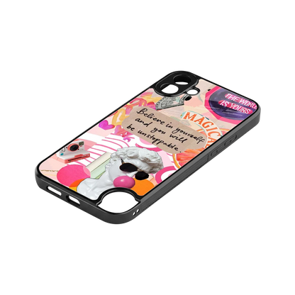 Unstoppable stylish phone case for cmf nothing phone 1 | glossy glass and slim fit