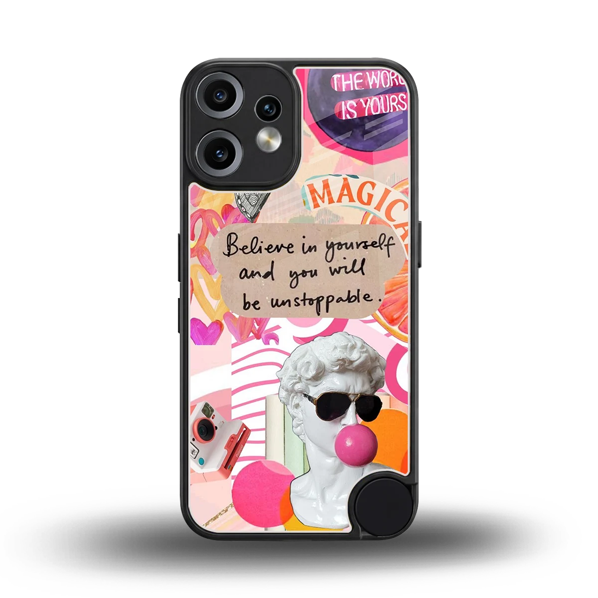 Unstoppable back phone cover | glass case for cmf nothing phone 2 pro