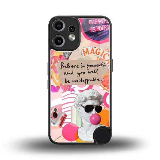 Unstoppable back phone cover | glass case for cmf nothing phone 2 pro