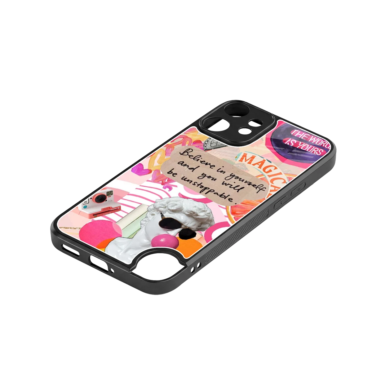 Unstoppable stylish phone case for cmf nothing phone 2 pro | glossy glass and slim fit