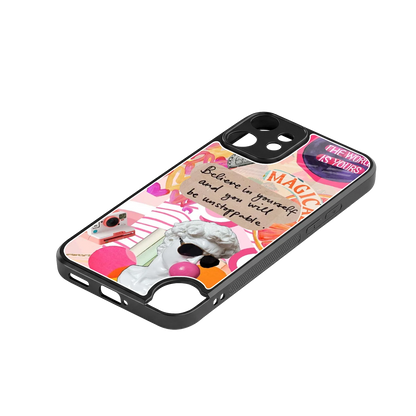 Unstoppable stylish phone case for cmf nothing phone 2 pro | glossy glass and slim fit