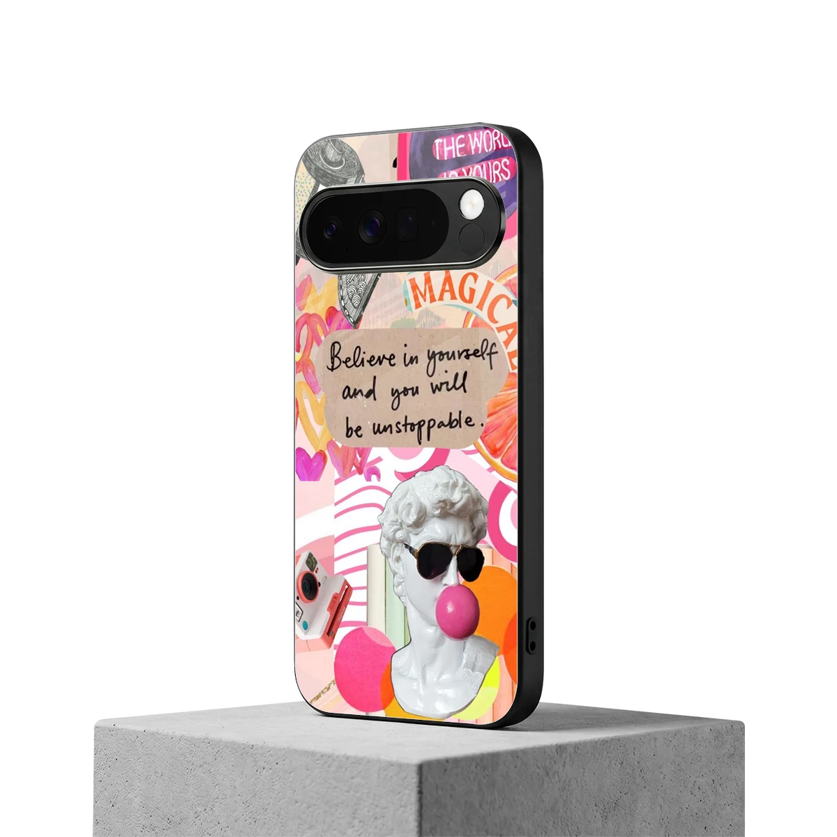 Unstoppable google pixel 10 pro xl mobile cover | shockproof glass phone case