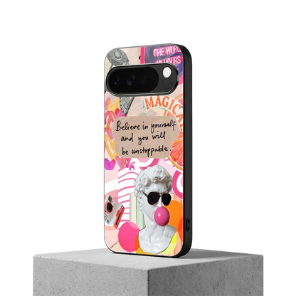 Unstoppable google pixel 10 pro xl mobile cover | shockproof glass phone case