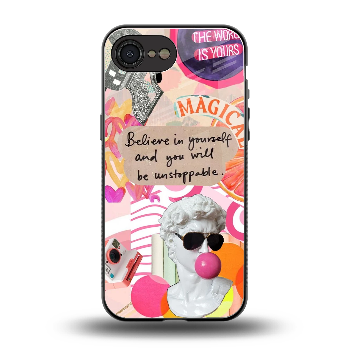 Unstoppable back phone cover | glass case for iphone 17e