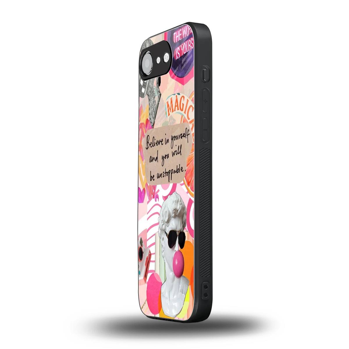 Unstoppable iphone 17e mobile cover | shockproof glass phone case